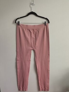 Zenana Outfitters Dusty Pink Seamless Leggings | ‎ Stretch Non-See Through